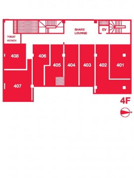4階 フロアマップ
